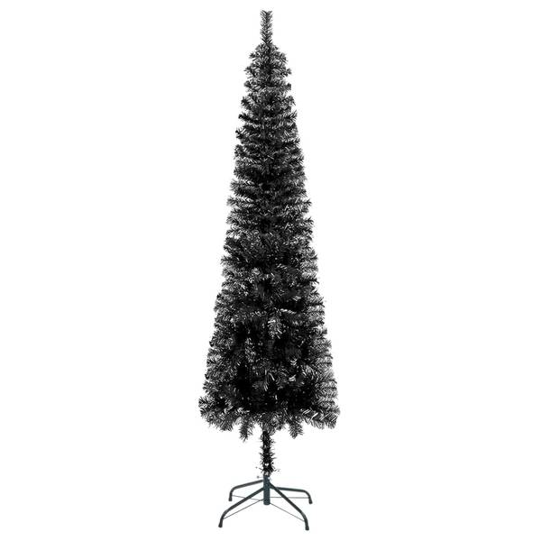 Arbre de noël 3007910_2 Noir - Acier - PVC - 35 x 150 x 35 cm