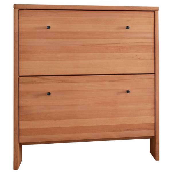 Schuhschrank CUENCA-137-7 Braun - Buche - 82 x 95 x 27 cm