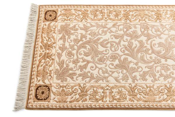 Tapis de passage Darya CCCXCVI Marron - Laine - 81 x 1 x 302 cm