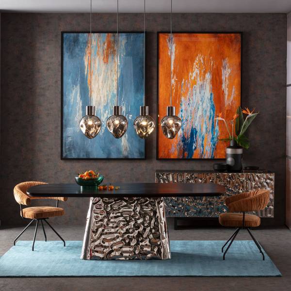 Gerahmtes Bild Artistas Blau