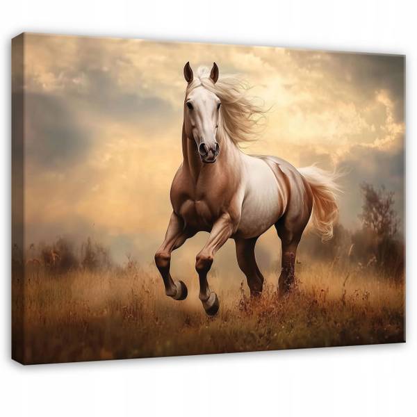 Leinwandbild Pferde 60 x 40 x 2 cm