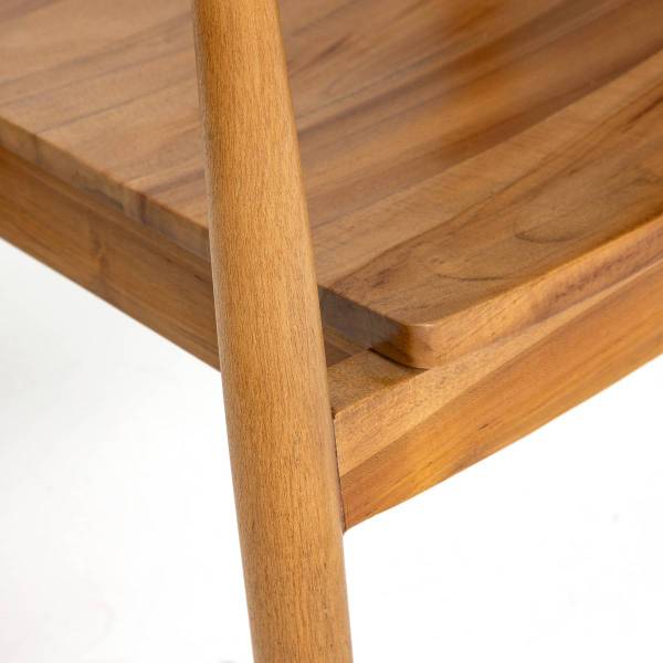 Sessel MIYAKO 2er-Set Braun - Strukturstoff - 57 x 77 x 61 cm