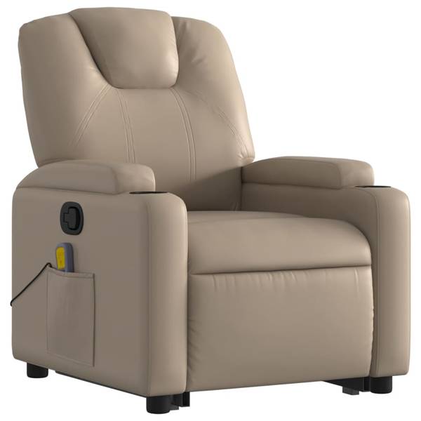 Massagesessel mit Aufstehhilfe 3032383-2 Braun - Kaffeebraun