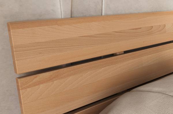 Massivholzbett Visby Arhus Liegefläche Breite: 140 cm