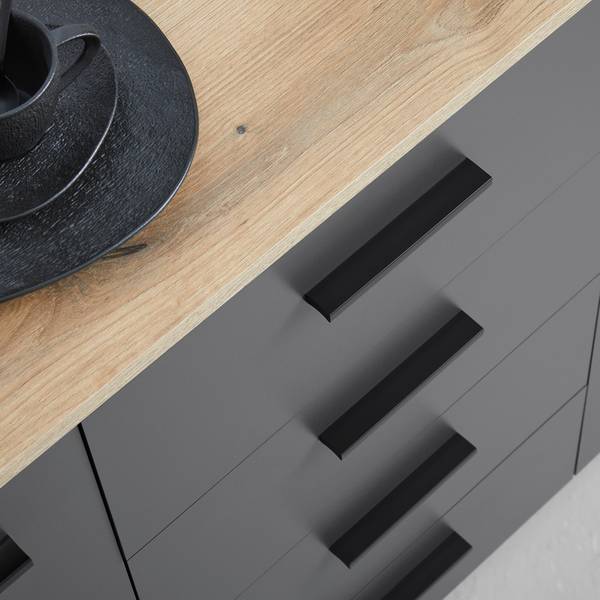 Kommode CADIX Braun - Grau - Holzwerkstoff - 150 x 83 x 42 cm