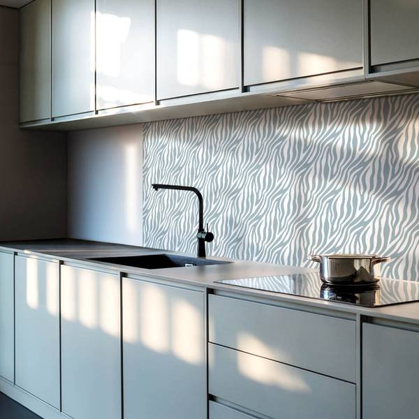 Fliesen Zebra-Optik 20er Set 20 x 20 cm