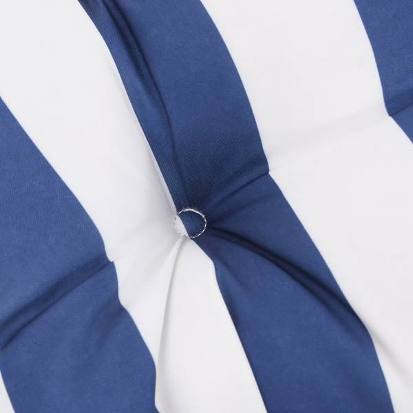 Palettenkissen 3005776-4 Blau - Weiß - Polyester - 40 x 12 x 60 cm