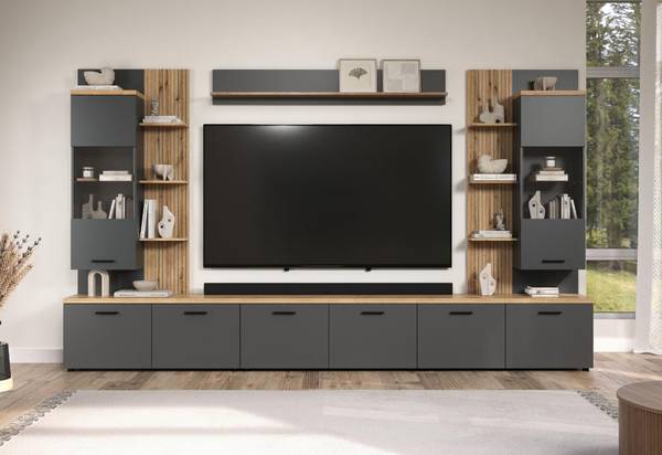 Regal Baggio 6-teilig 360 x 212 cm