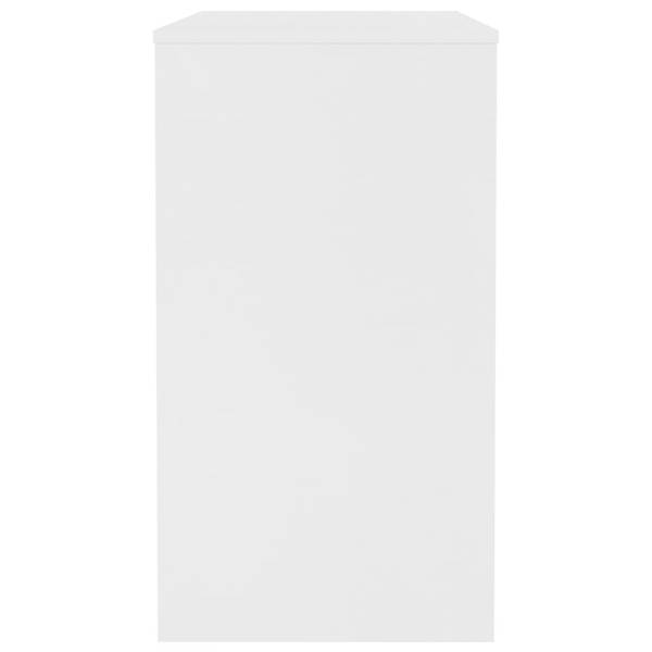 Schreibtisch 299272 Weiß - Holzwerkstoff - 40 x 72 x 90 cm