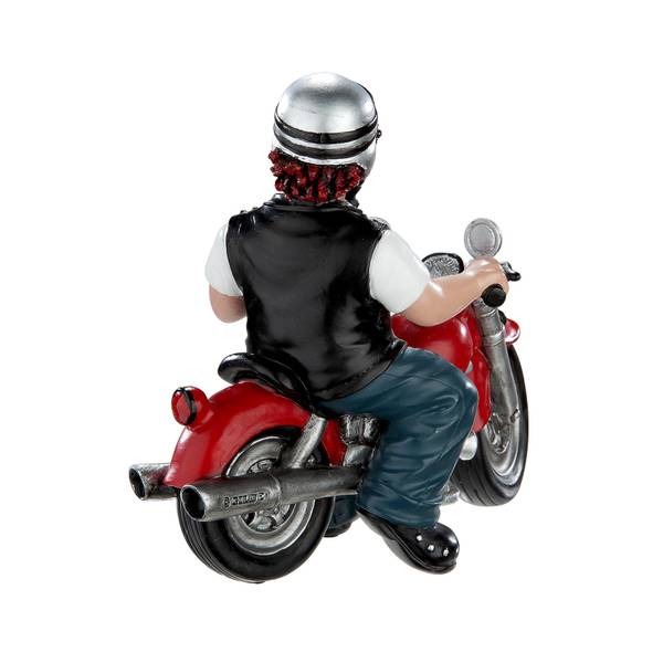 Clown Heavy Biker Kunststoff - 14 x 12 x 7 cm