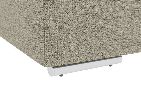 Boxspringbett Phönix Mini Beige - Webstoff - 106 x 103 x 209 cm