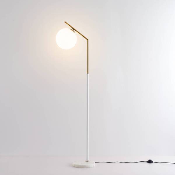 Stehleuchte Molia Gold - Metall - 26 x 165 x 165 cm