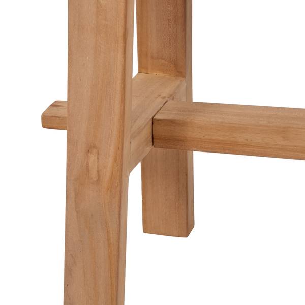 Sitzbank PALU Braun - Massivholz - 90 x 45 x 25 cm