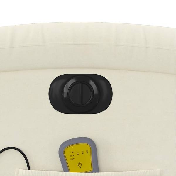 Fauteuil inclinable de massage 3032268-3 Crème - Blanc