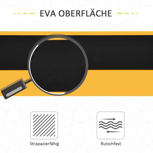 Arbeitsbock 2er Set B71-026 Gelb - Metall - 50 x 76 x 100 cm