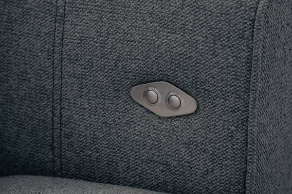 Sofa 3-Sitzer QUARTZ Dunkelgrau