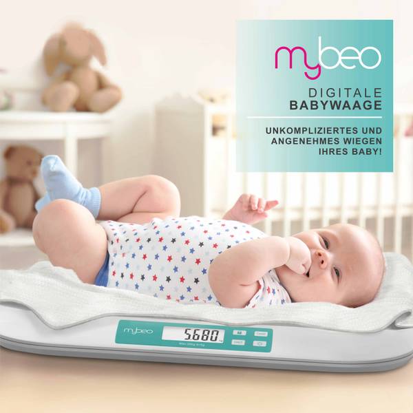 Babywaage GE-2652 Weiß - Kunststoff - 5 x 56 x 33 cm