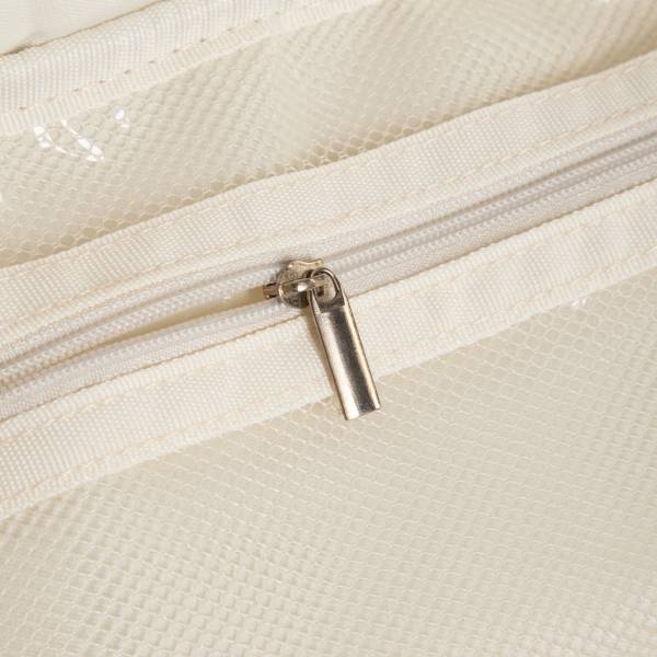 Kosmetiktasche BELARI Beige - Textil - 13 x 13 x 21 cm