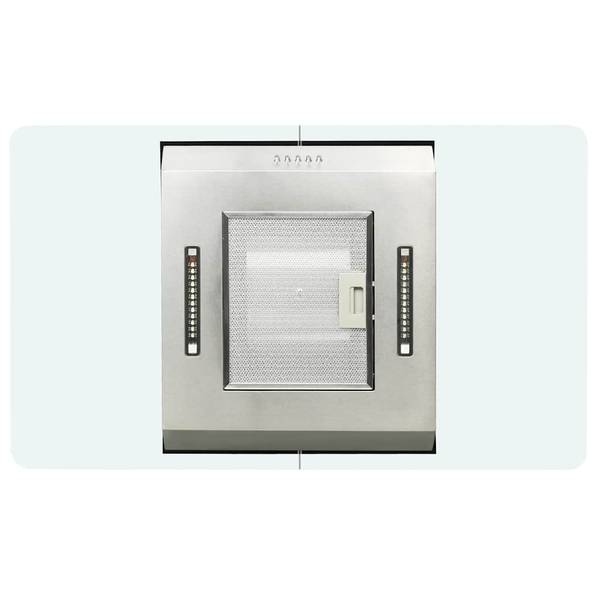 Dunstabzugshaube 50665 Silber - Edelstahl - 90 x 108 x 54 cm