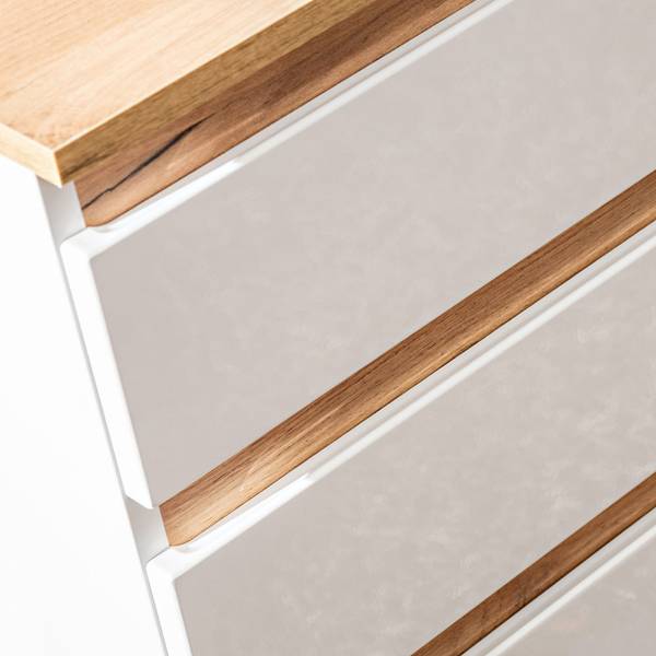 Waschtisch CAMPOS-56-14 Weiß - Holzwerkstoff - 94 x 78 x 50 cm