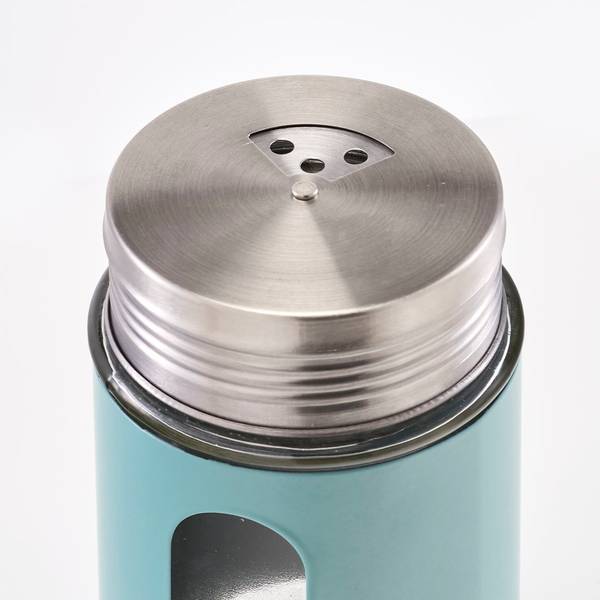 Gewürzstreuer, Glas/Metall, eukalyptus Grün - Glas - 7 x 12 x 7 cm