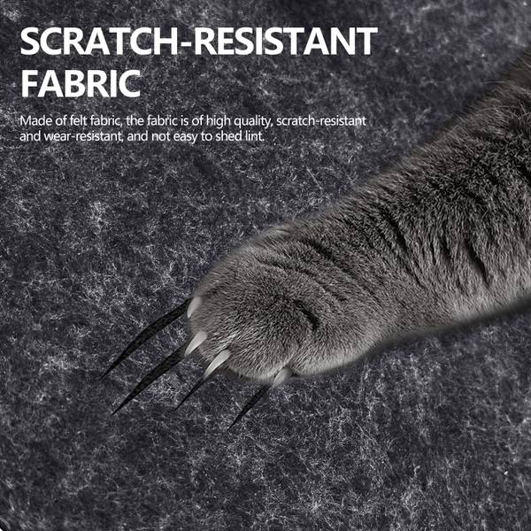 Maison pour chat 2985 Bleu - Textile - 45 x 100 x 45 cm