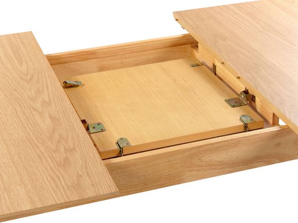 Eettafel MADOX bruin - lichtbruin - 90 x 150 cm