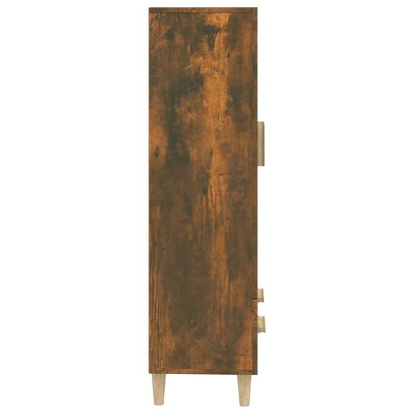 Highboard DE1136 Raucheiche Dekor