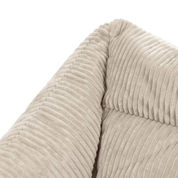 Kindersitzsack Sofa mit Sessel Cecilia Beige