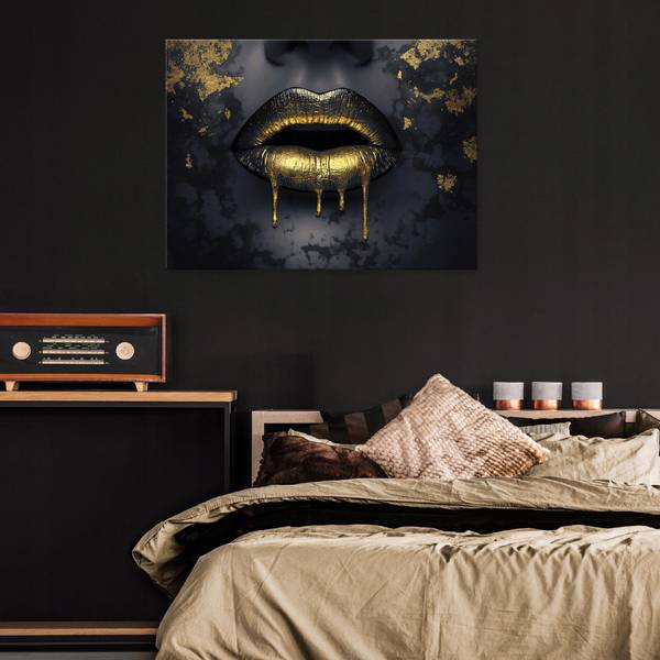 Wandbild Abstrakt Frau Bilder Wohnzimmer 100 x 75 x 3 cm