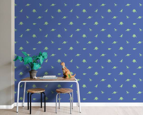 Tapete 131799 Blau - Papier - 50 x 900 x 50 cm