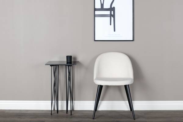 Esszimmerstuhl VELVET DRC 1NOS Weiß