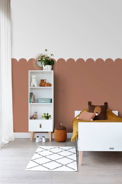 Fototapete 159235 Orange - Fleece - 100 x 279 x 100 cm