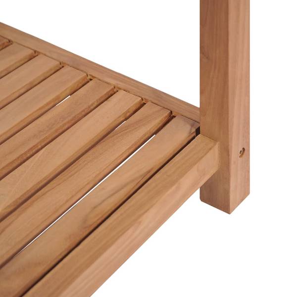 Badregal D5094 Braun - Holz teilmassiv - 42 x 165 x 42 cm