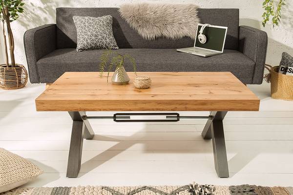 Couchtisch THOR Braun - Eiche - 110 x 45 x 60 cm