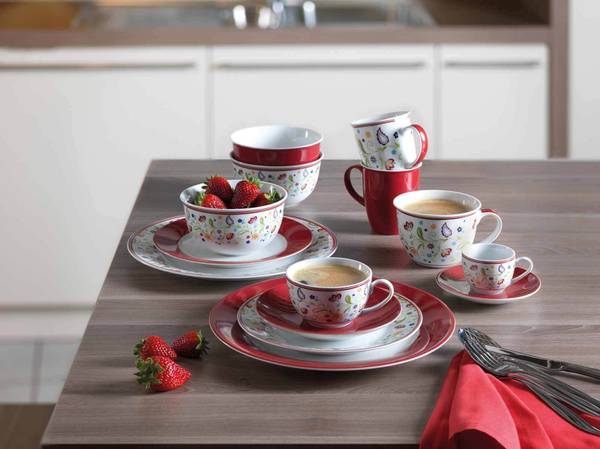 Kaffee Service Shanti Doppio Pinie - 2 x 2 x 2 cm