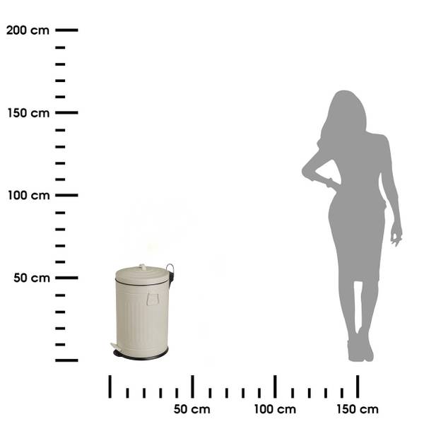 Abfallbehälter HH-806154 33 x 53 x 33 cm