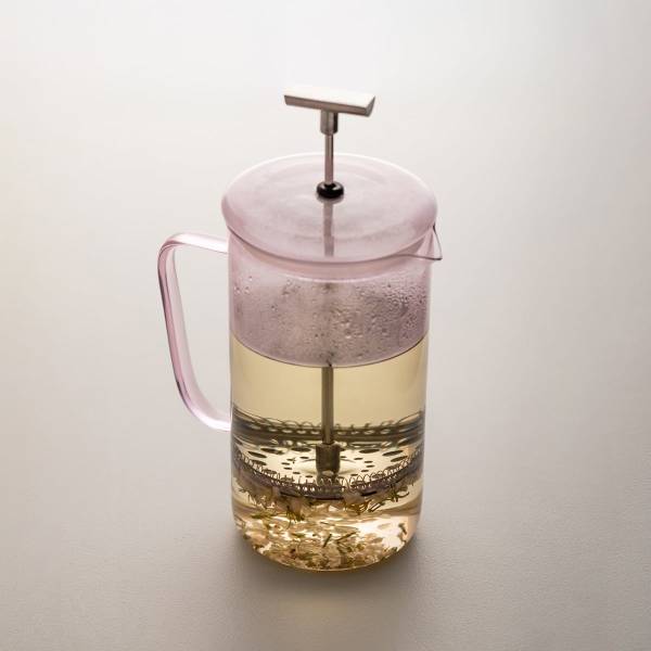 Infuser LATTRICE Rot - Metall - 9 x 21 x 9 cm
