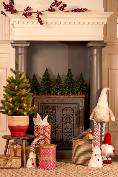 Dekorativer Weihnachtsbaum MEHOAR2790004 Grün - Kunststoff - 22 x 40 x 80 cm