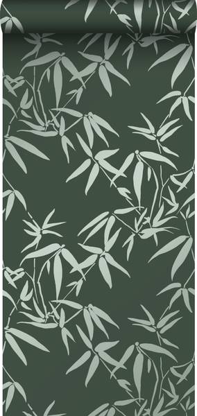Tapete 347738 Grün - Fleece - 53 x 1005 x 53 cm