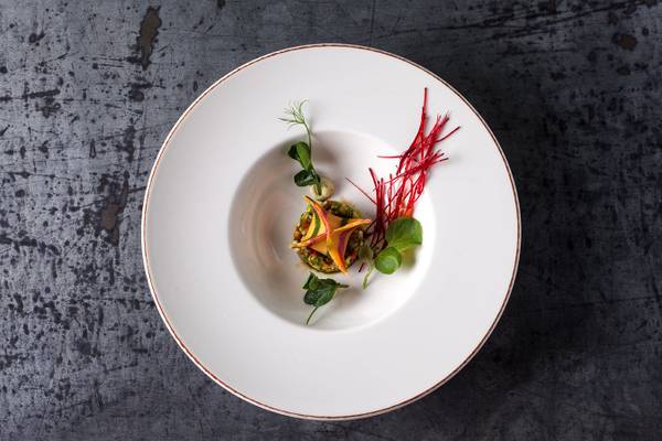 Pasta Teller Retro  2er set Weiß - Porzellan - 28 x 2 x 28 cm