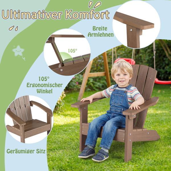 Gartenstuhl ZB35275 Braun