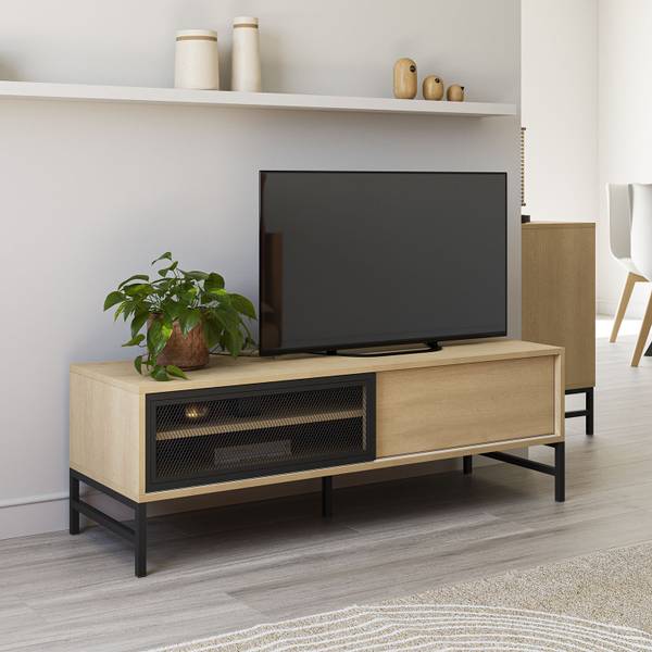 Tv Möbel Isis Braun - Holzwerkstoff - 120 x 40 x 40 cm