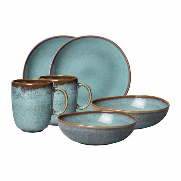 Frühstücks-Set Lave 6-teilig Türkis