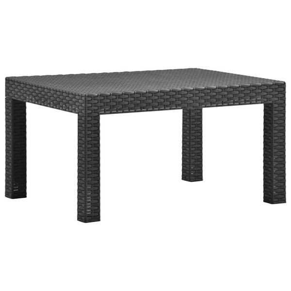 Salon de jardin 315641 (lot de 2) Gris - Polyester - Polypropylène - 58 x 41 x 58 cm