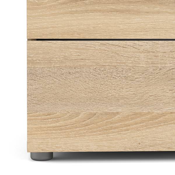Kommode Petra Braun - Holz teilmassiv - 80 x 68 x 40 cm