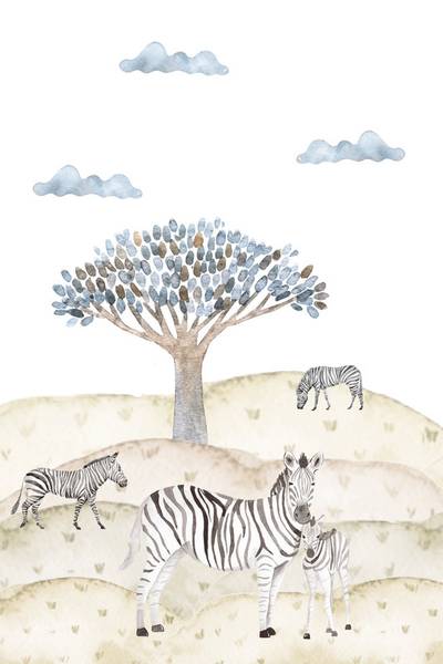 Leinwandbild Safari Squad 3 40 x 60 cm