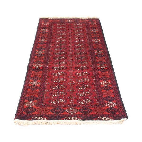 Orientteppich Läufer Oriental Rot - Wolle - 74 x 1 x 194 cm