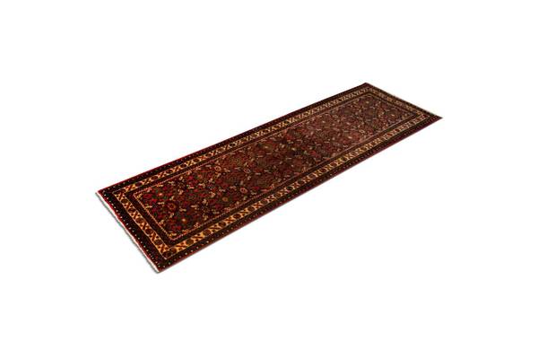Orientteppich Läufer Nomadic Rot - Wolle - 67 x 1 x 210 cm