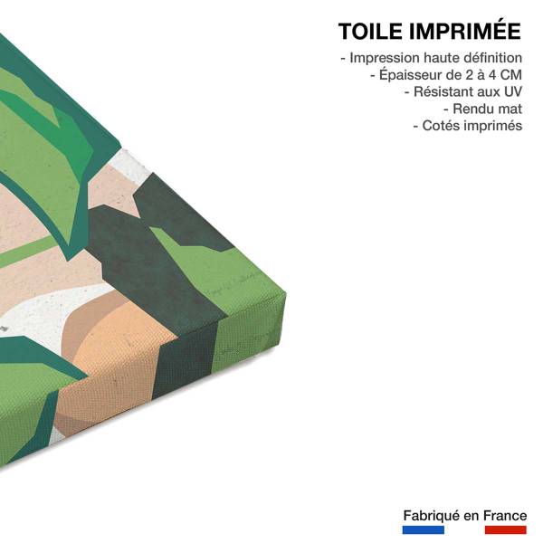 Tableau green touch 60 x 90 x 60 cm - Fibres naturelles